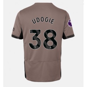 Tottenham Hotspur Destiny Udogie #38 Tredje Tröja 2023-24 Kortärmad